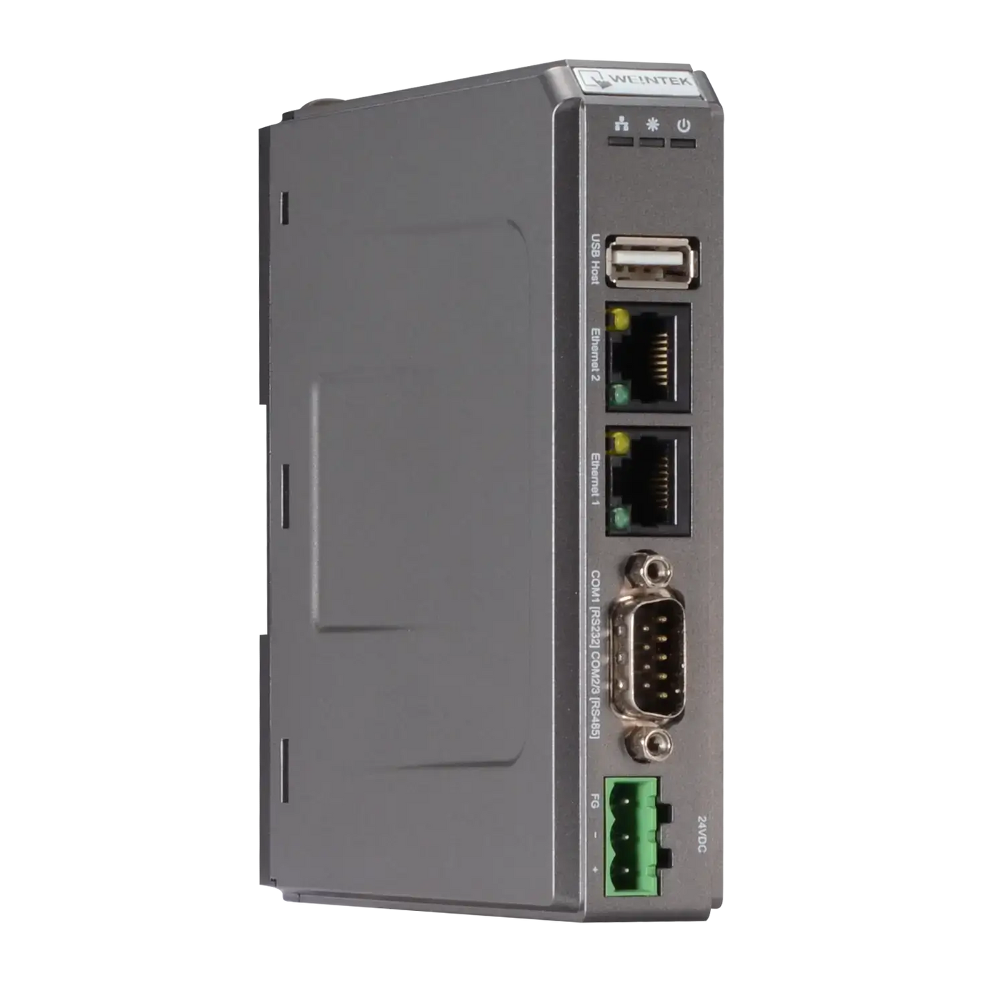 WEINTEK-cMT-SVR-100-IIoT-GATEWAY HMI Server, Ethernet and USB connectivity, remote monitoring and control. Sealed surplus, fast shipping from ReVolt Automation.