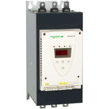 ReVolt Automation offers Schneider ATS22C41Q factory sealed surplus soft starter, 220 kW 3-phase unit with 1-year warranty and fast U.S. & global shipping.